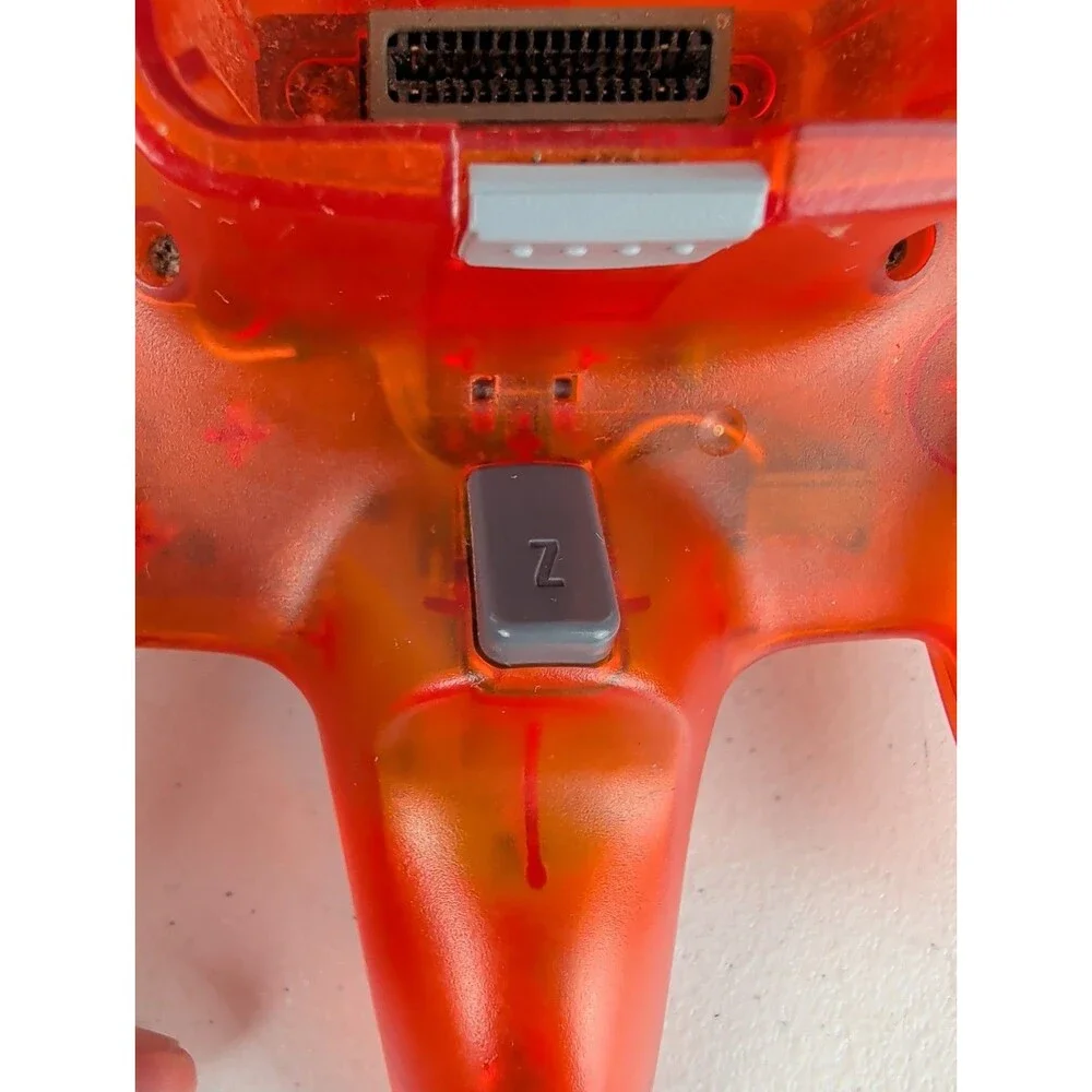 Nintendo 64 Fire Orange Controller - SUPER TIGHT STICK!
